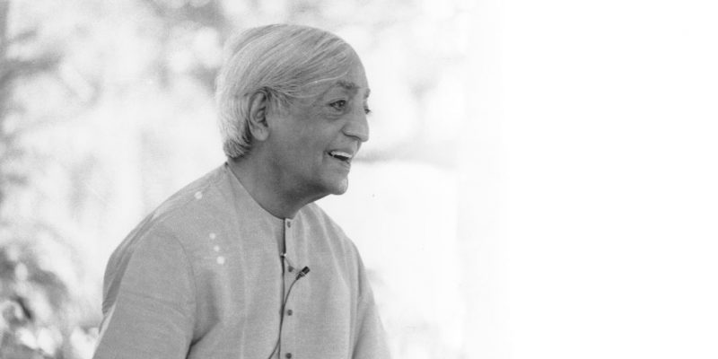 Krishnamurti – Noi siamo il mondo