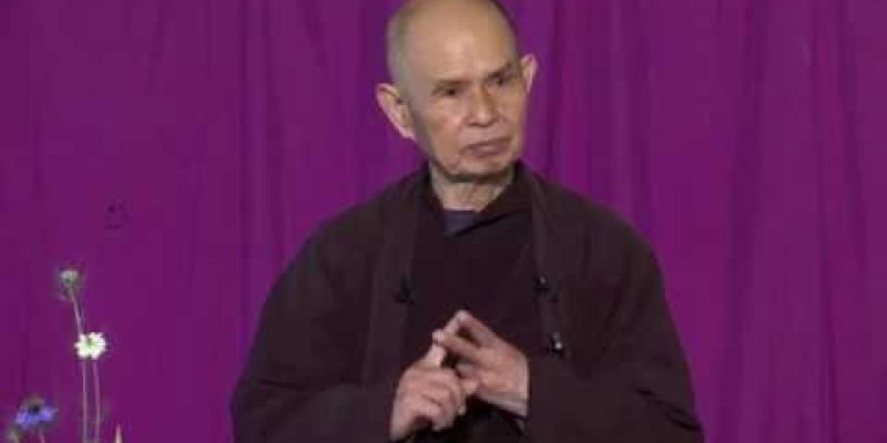 Thich Nhat Hanh: Come faccio ad amarmi?
