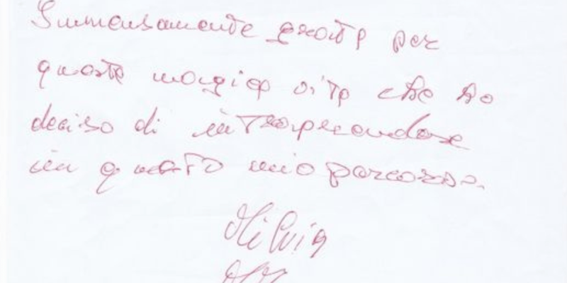 Cos’e il ritratto grafologico? Ecco un esempio…