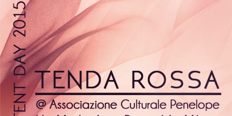 Milano festeggia la Giornata Internazionale delle Tende Rosse delle Donne